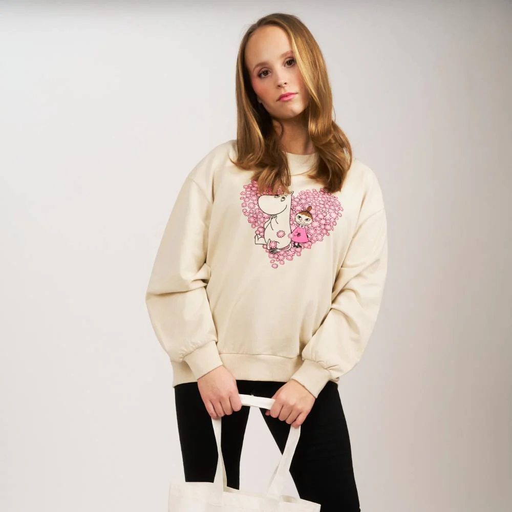 Moomin Friends Sweatshirt Putty - Image 5