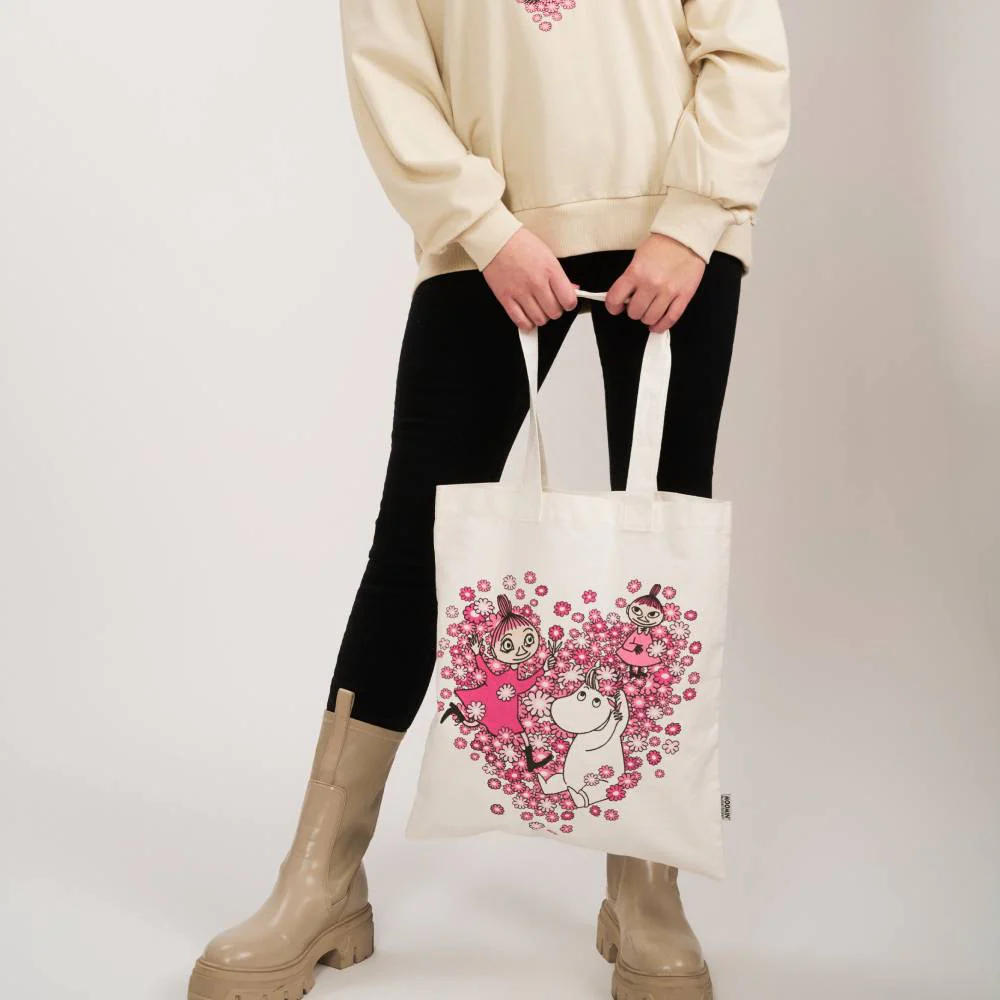 Moomin Friends Tote Bag White