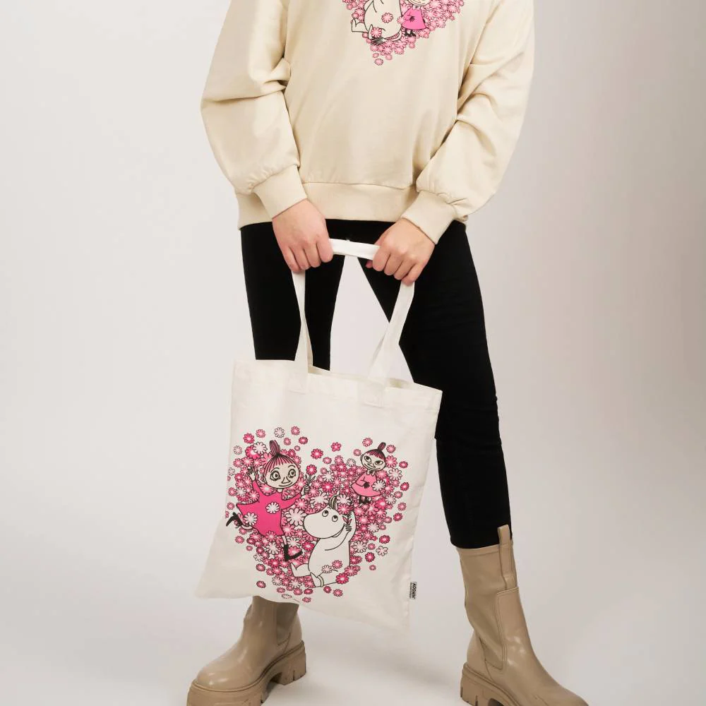 Moomin Friends Tote Bag White - Image 3