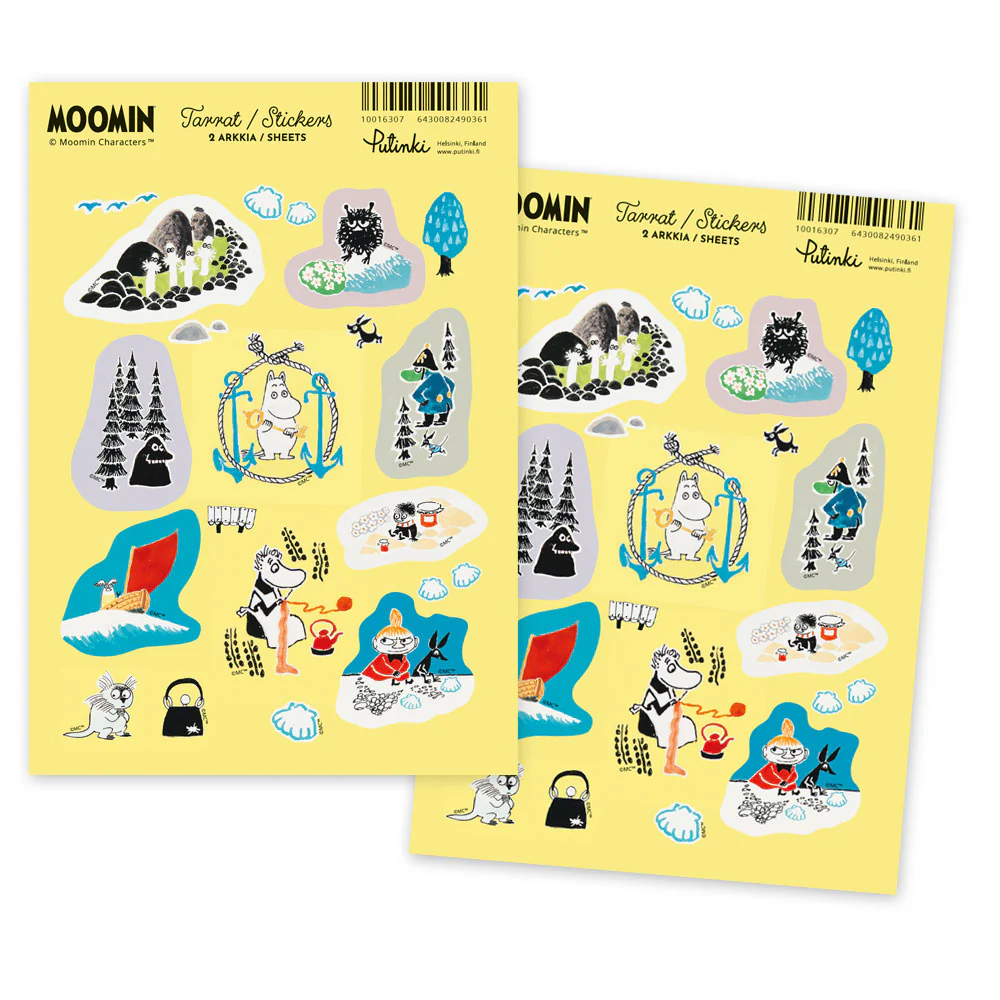 Moomin Game Stickers A5