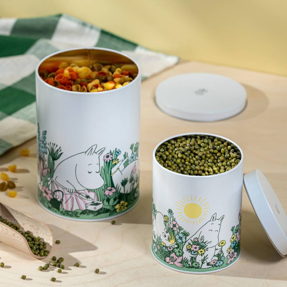 Moomin Garden Jars White 2-set - Image 5