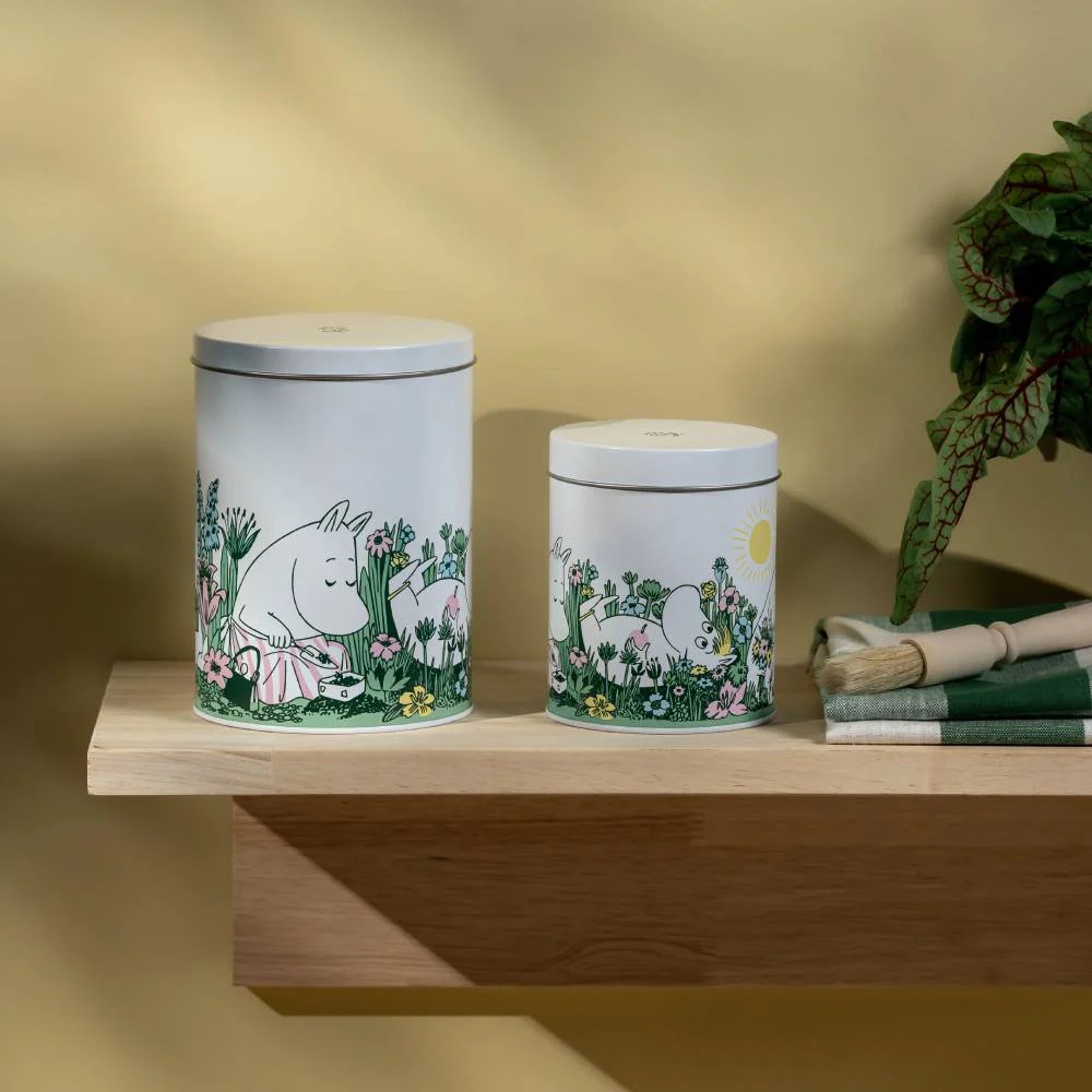 Moomin Garden Jars White 2-set - Image 6