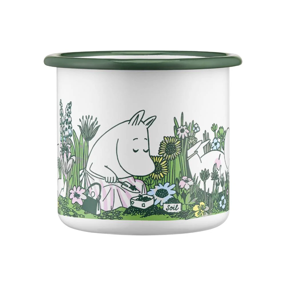 Moomin Garden Mug White 3,7dl - Image 3