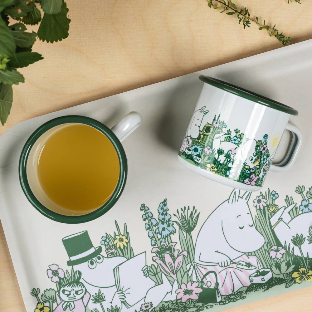 Moomin Garden Mug White 3,7dl - Image 6