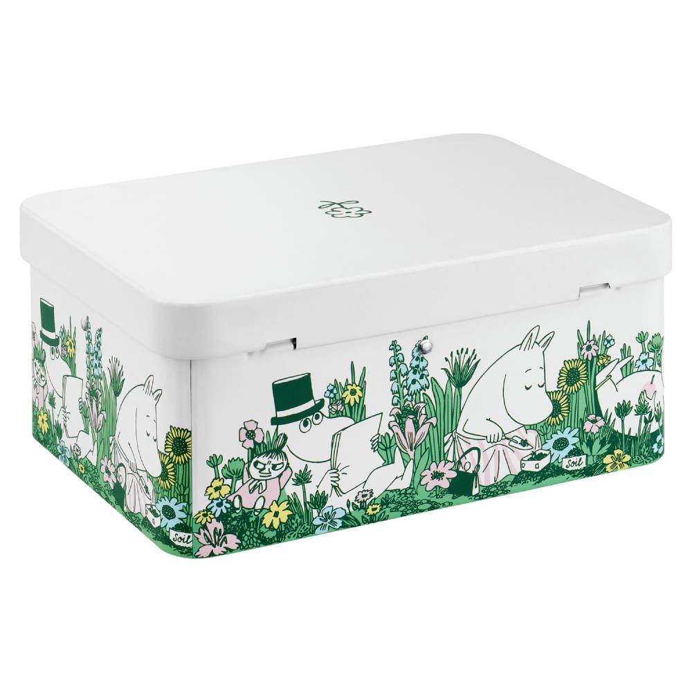 Moomin Garden Tea Box White - Image 3