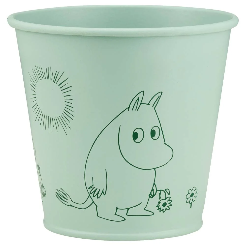 Moomin Gardenia Flower Pot 11cm Green - Image 2