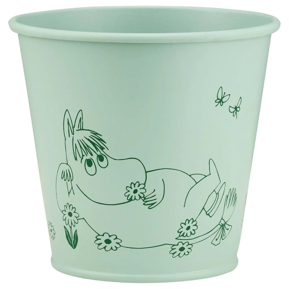 Moomin Gardenia Flower Pot 11cm Green - Image 3