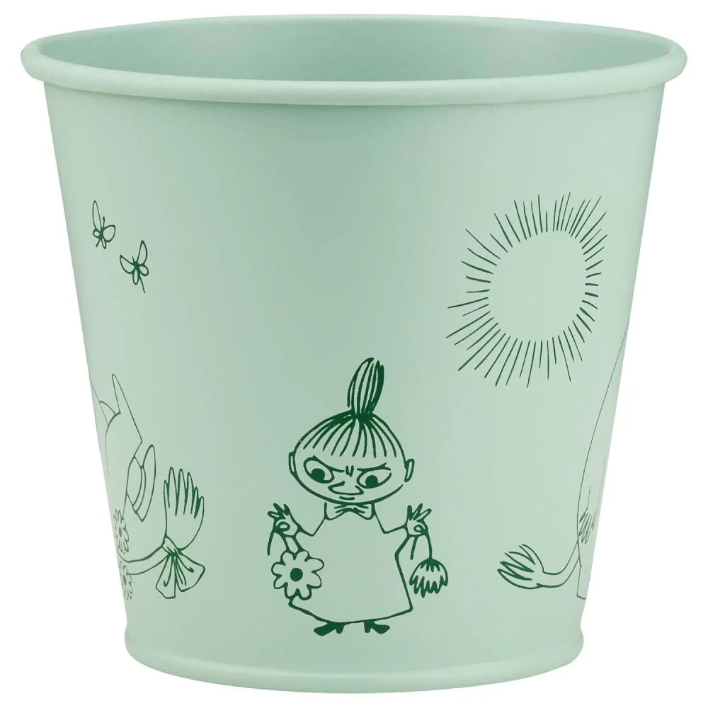 Moomin Gardenia Flower Pot 11cm Green - Image 4
