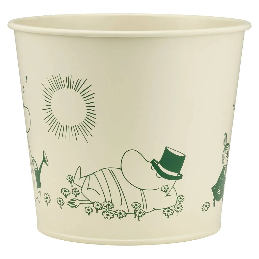 Moomin Gardenia Flower Pot 16cm White - Image 2