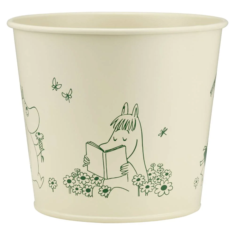 Moomin Gardenia Flower Pot 16cm White - Image 4