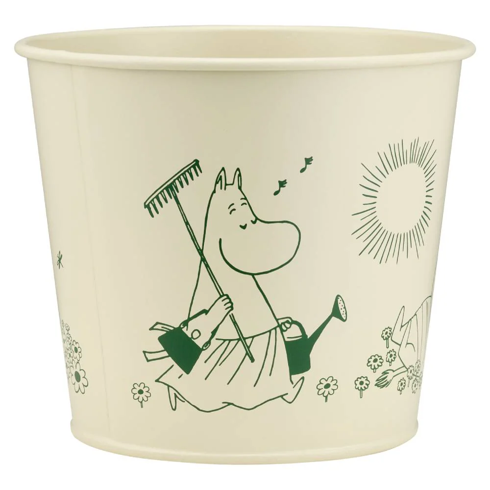 Moomin Gardenia Flower Pot 16cm White - Image 5