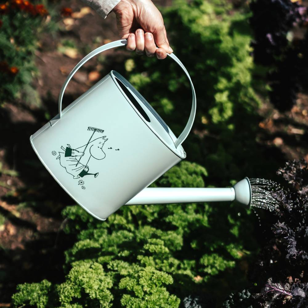 Moomin Gardenia Watering Can 4L Green