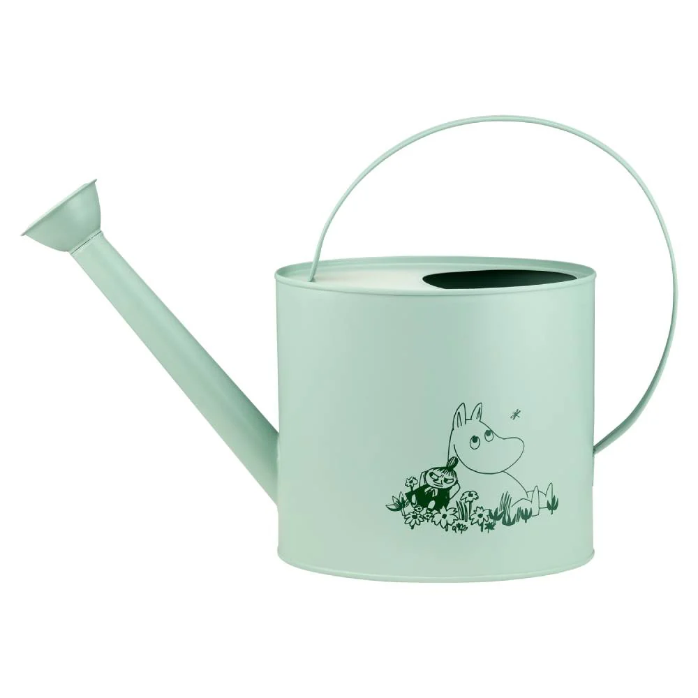 Moomin Gardenia Watering Can 4L Green - Image 2
