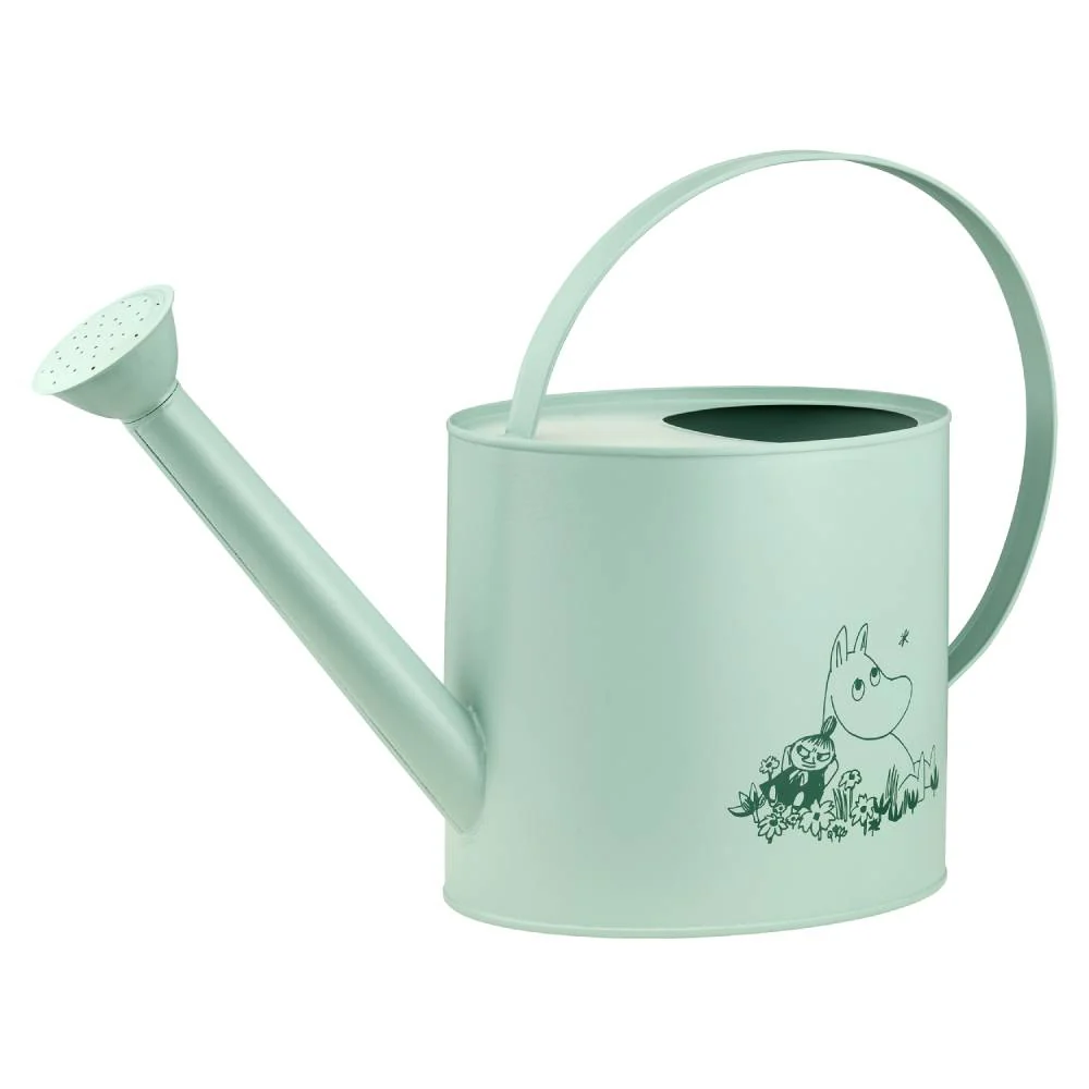 Moomin Gardenia Watering Can 4L Green - Image 3
