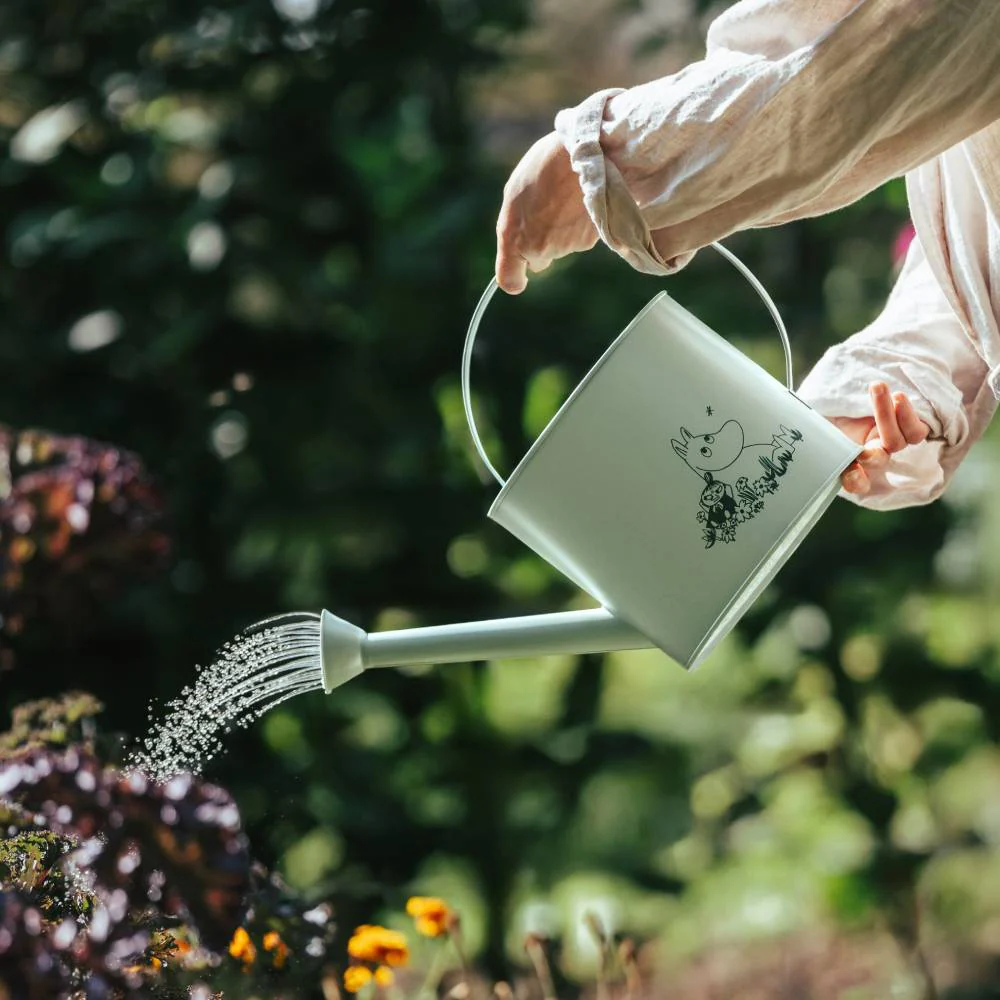 Moomin Gardenia Watering Can 4L Green - Image 7