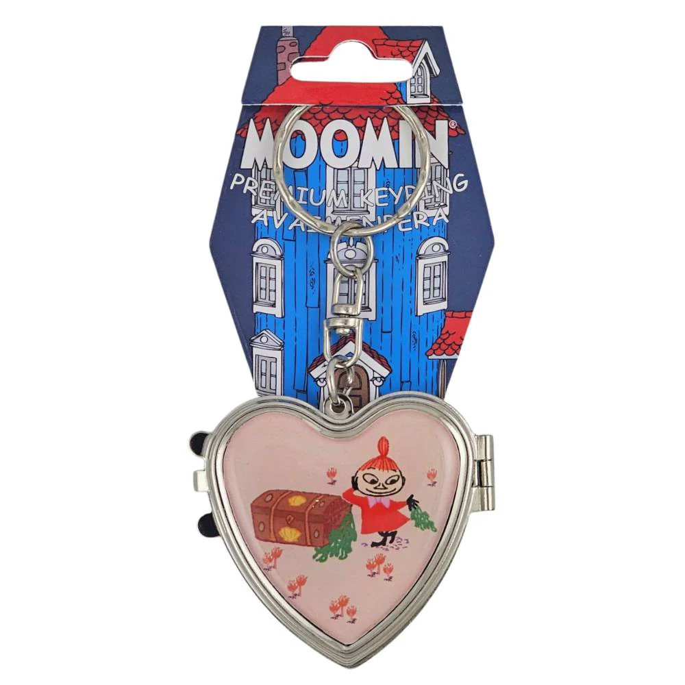 Moomin Heart Mirror Keyring - Image 2