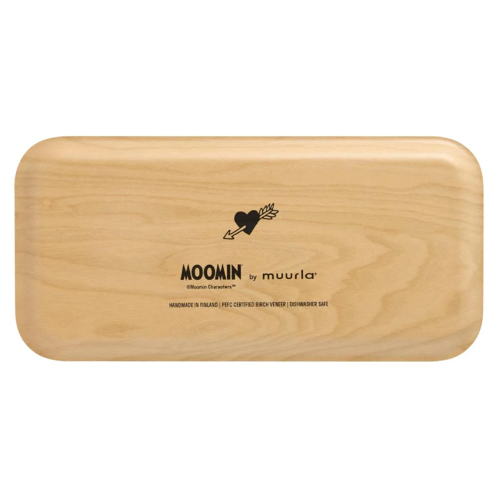 Moomin Heart Tray 27x13cm - Image 3
