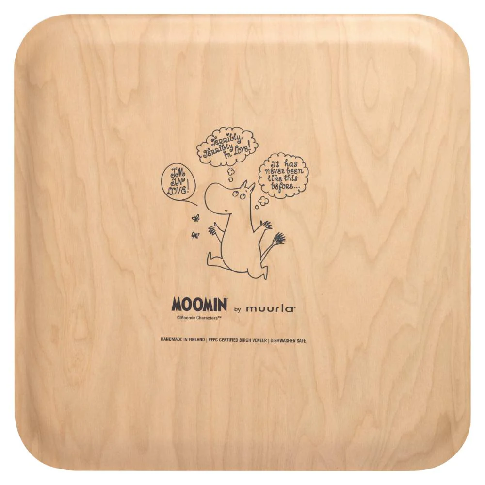 Moomin Heart Tray 33x33cm - Image 3