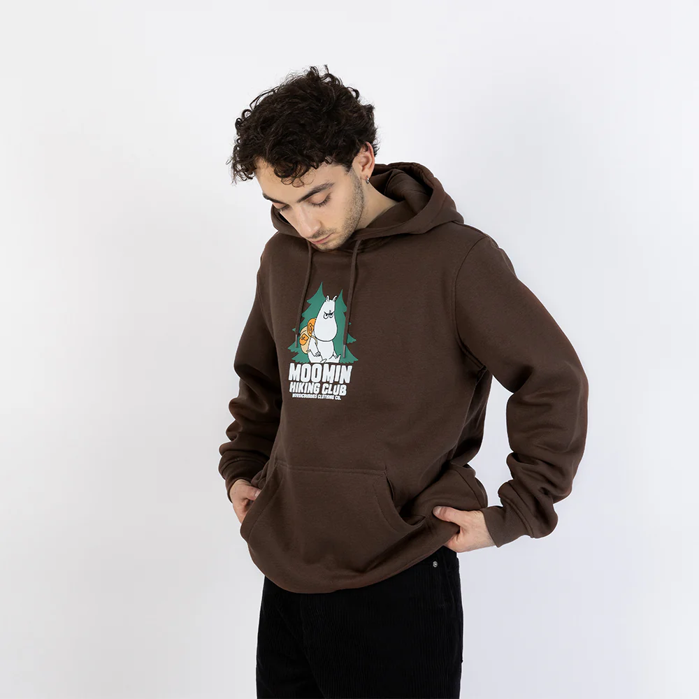 Moomin Club Life Hoodie Brown