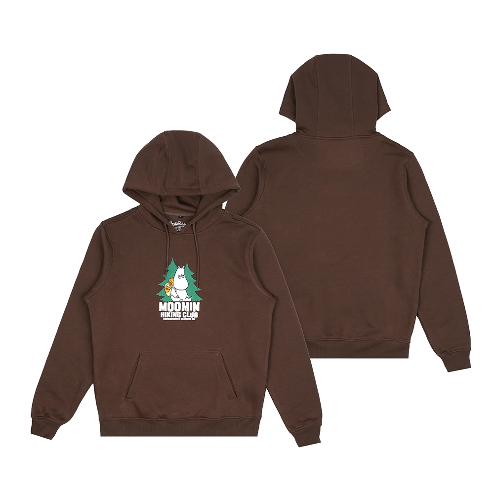 Moomin Club Life Hoodie Brown - Image 2