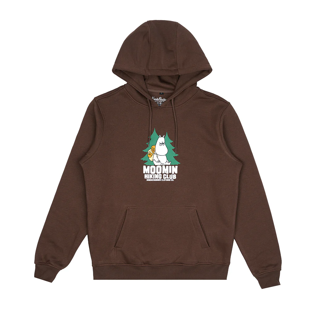 Moomin Club Life Hoodie Brown - Image 3