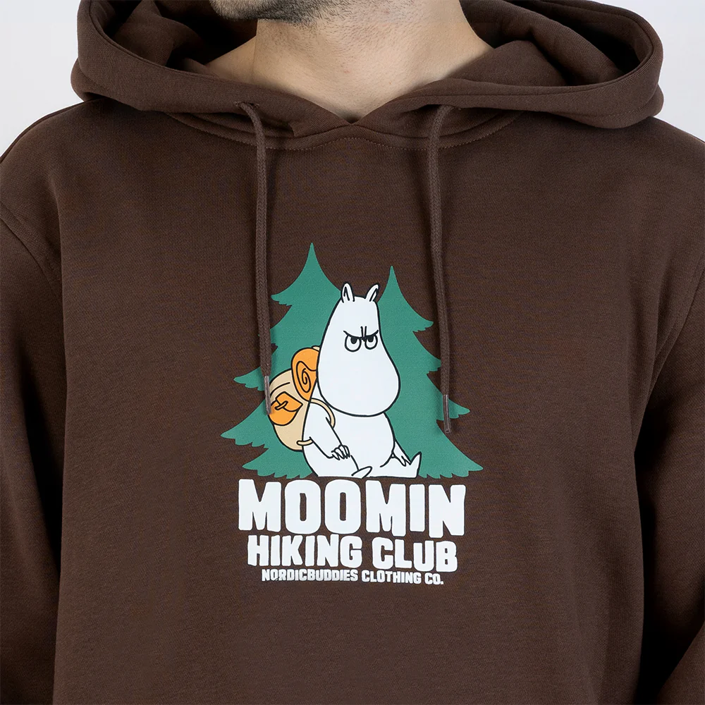 Moomin Club Life Hoodie Brown - Image 6