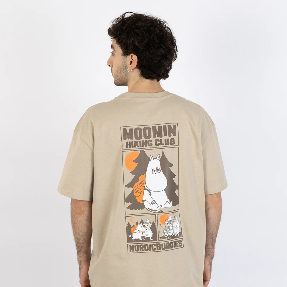 Moomin Club Life T-Shirt Beige - Image 6