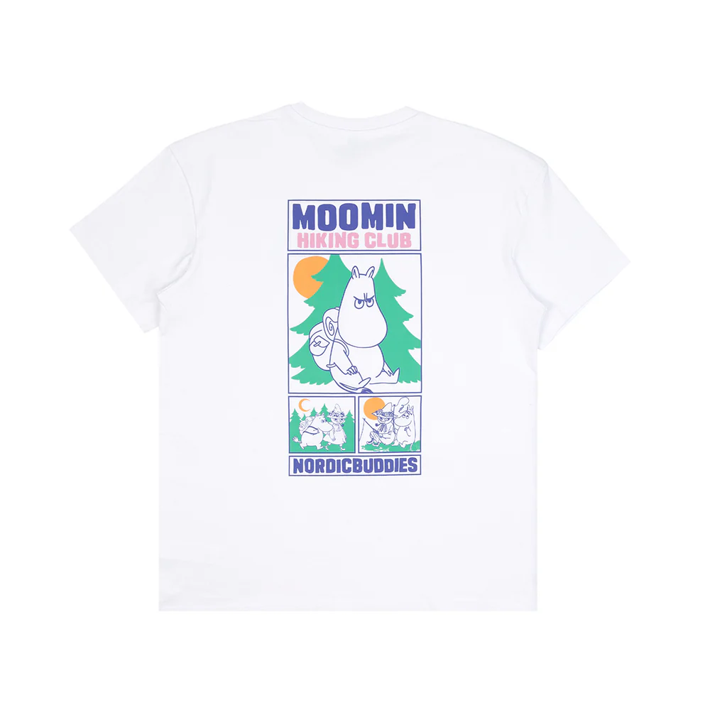 Moomin Club Life T-Shirt White - Image 4