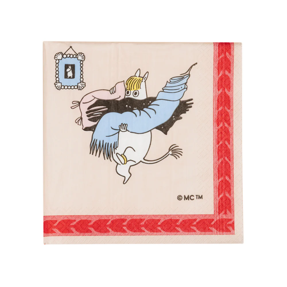 Moomin Holiday Rush Napkin 33cm - Image 2