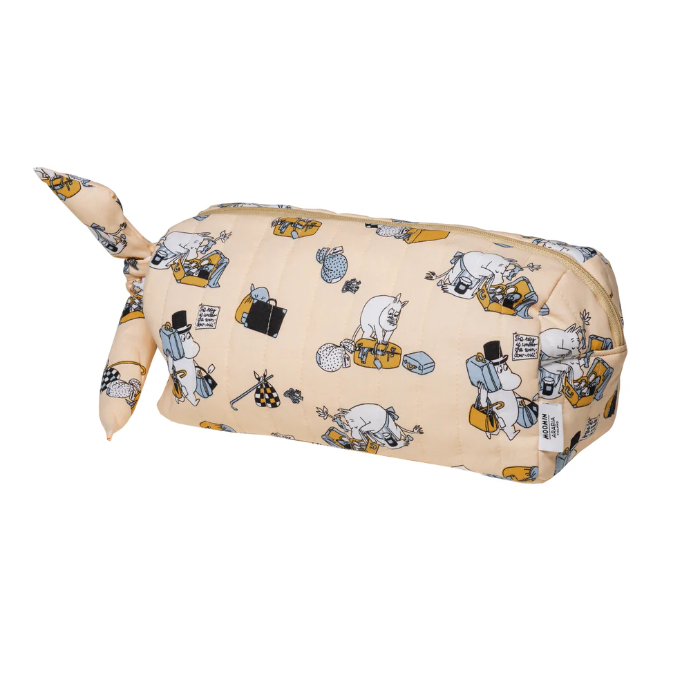 Moomin Holiday Rush Toiletry Bag Round