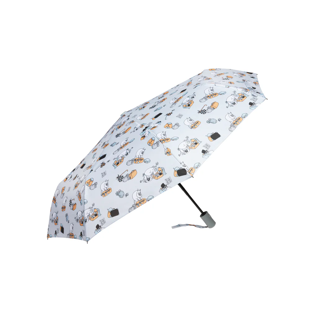 Moomin Holiday Rush Umbrella White
