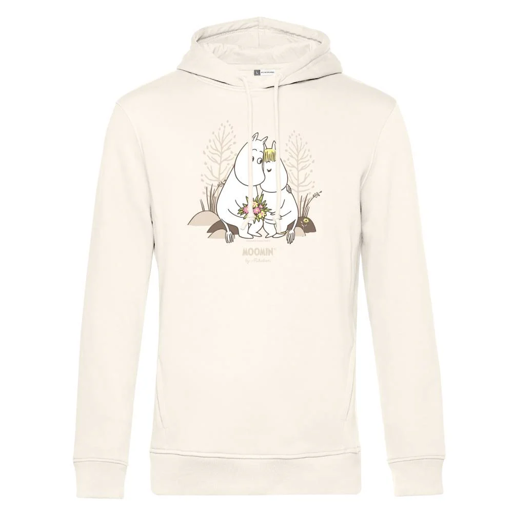 Moomin Hugging Hoodie White - Image 2