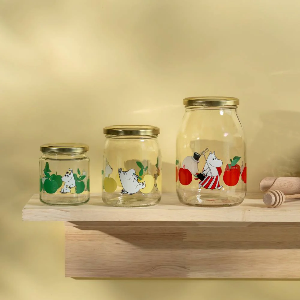 Moomin Joyful Apples Glass Jar 0,5L - Image 6