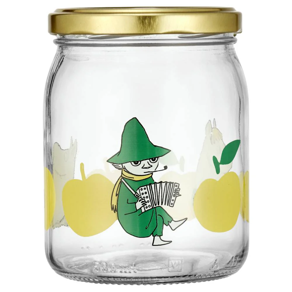 Moomin Joyful Apples Glass Jar 0,5L - Image 4