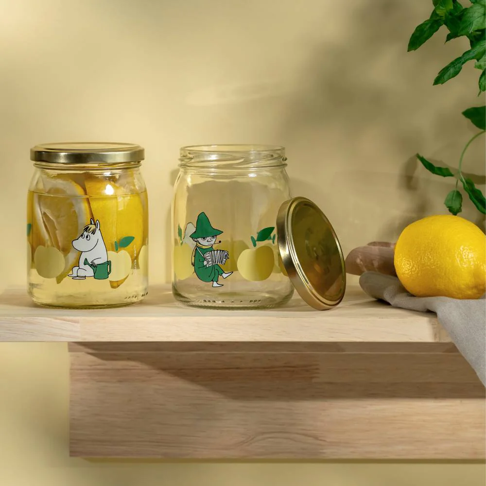 Moomin Joyful Apples Glass Jar 0,5L - Image 9
