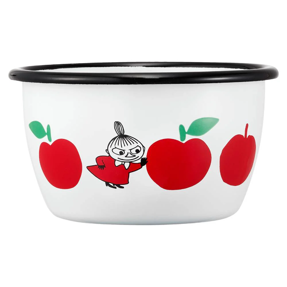 Moomin Joyfull Apples Bowl 3dl Red - Image 2