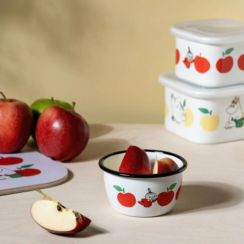 Moomin Joyfull Apples Jar 1L Yellow - Image 5