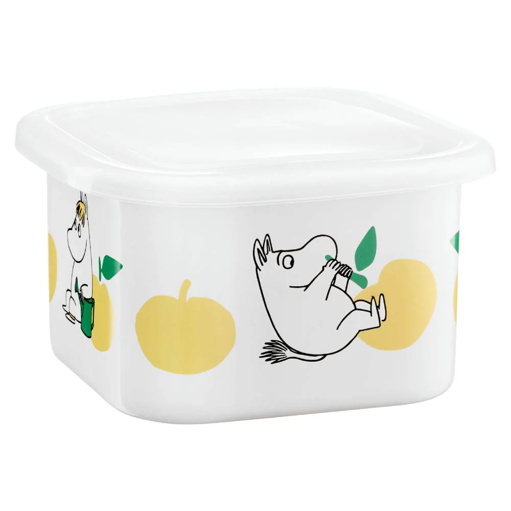 Moomin Joyfull Apples Jar 1L Yellow - Image 2