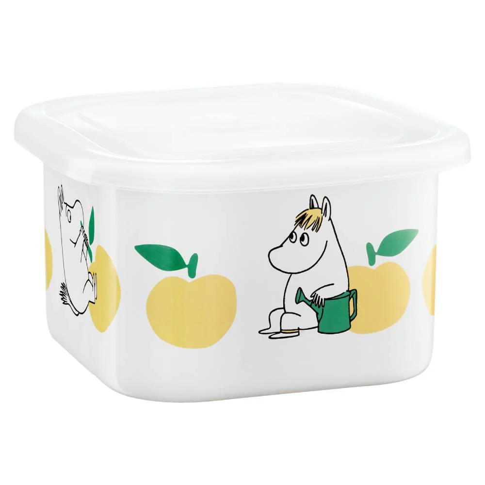 Moomin Joyfull Apples Jar 1L Yellow - Image 3