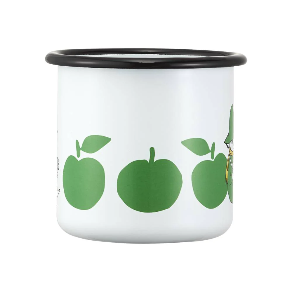 Moomin Joyfull Apples Mug 3,7dl Green - Image 3