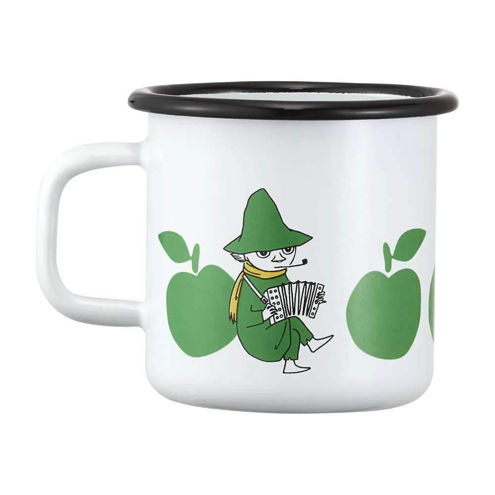 Moomin Joyfull Apples Mug 3,7dl Green - Image 4