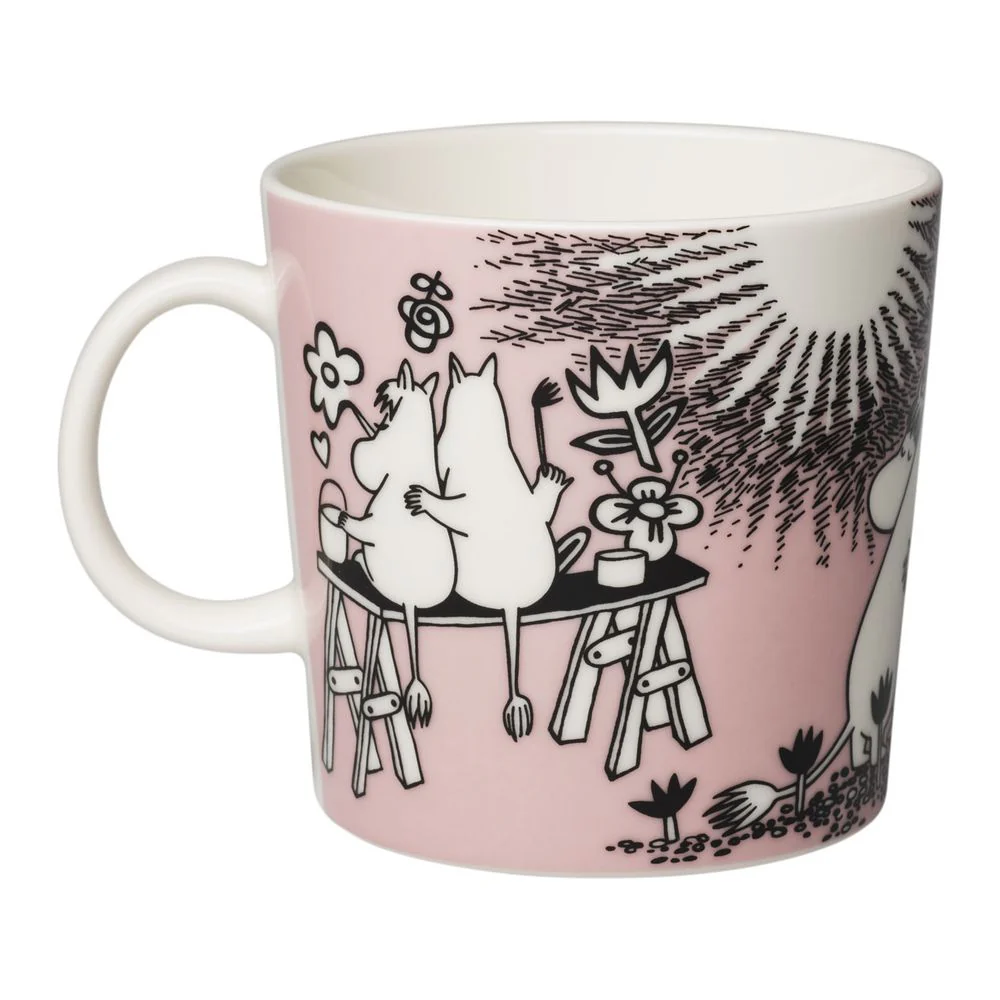 Moomin Love 30 Mug 0.4L Pink - Image 2