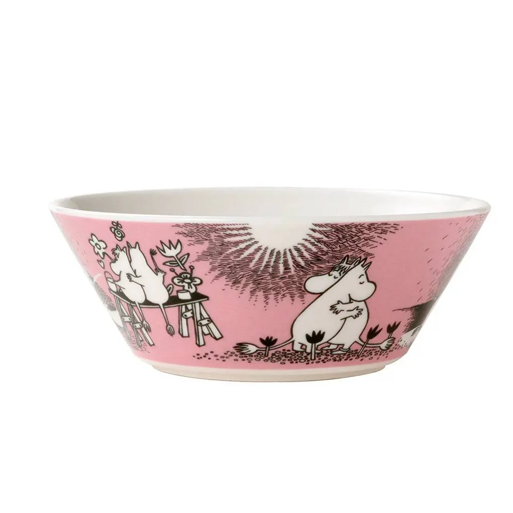 Moomin Love Bowl 15cm Pink - Image 2