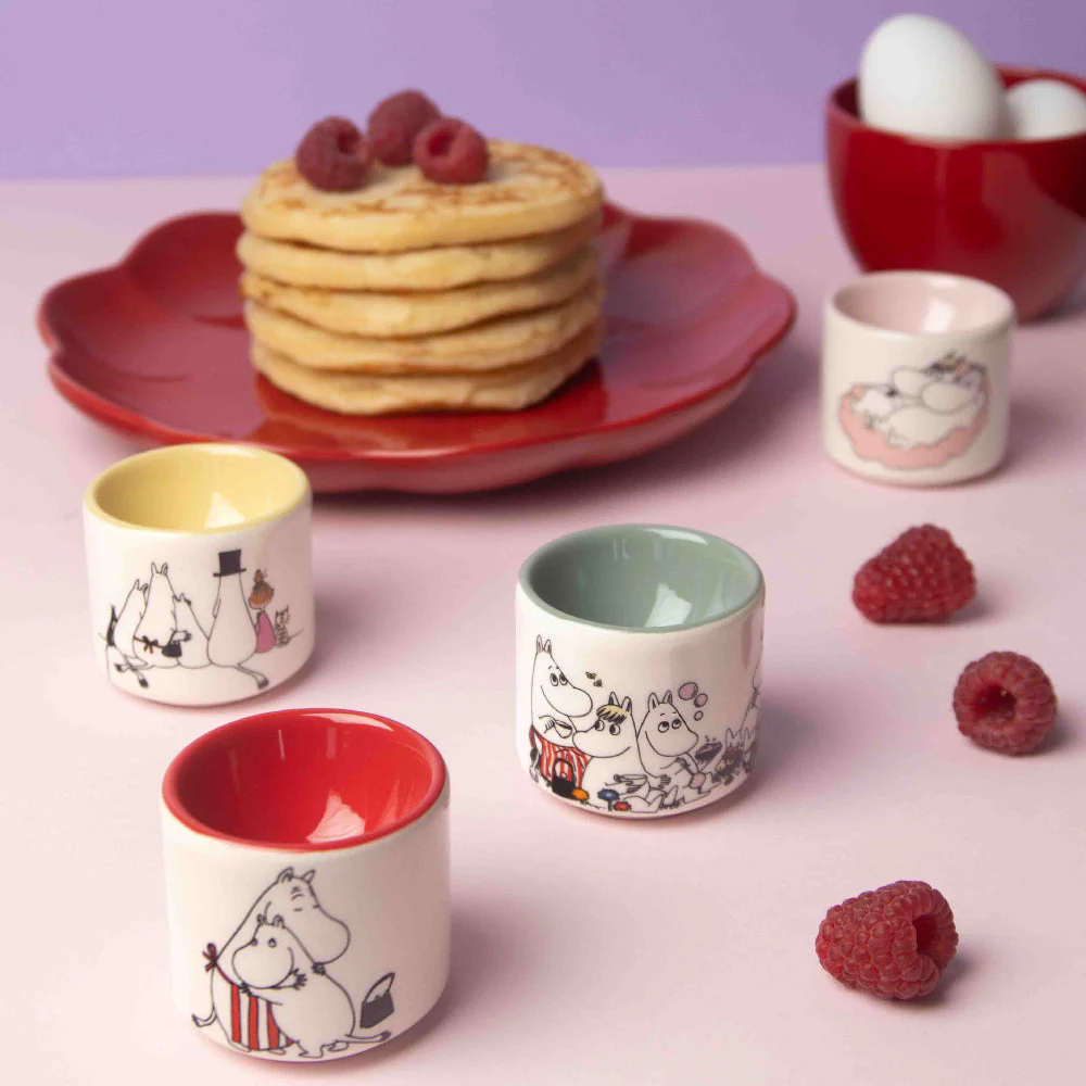 Moomin Love Egg Cups 4-set