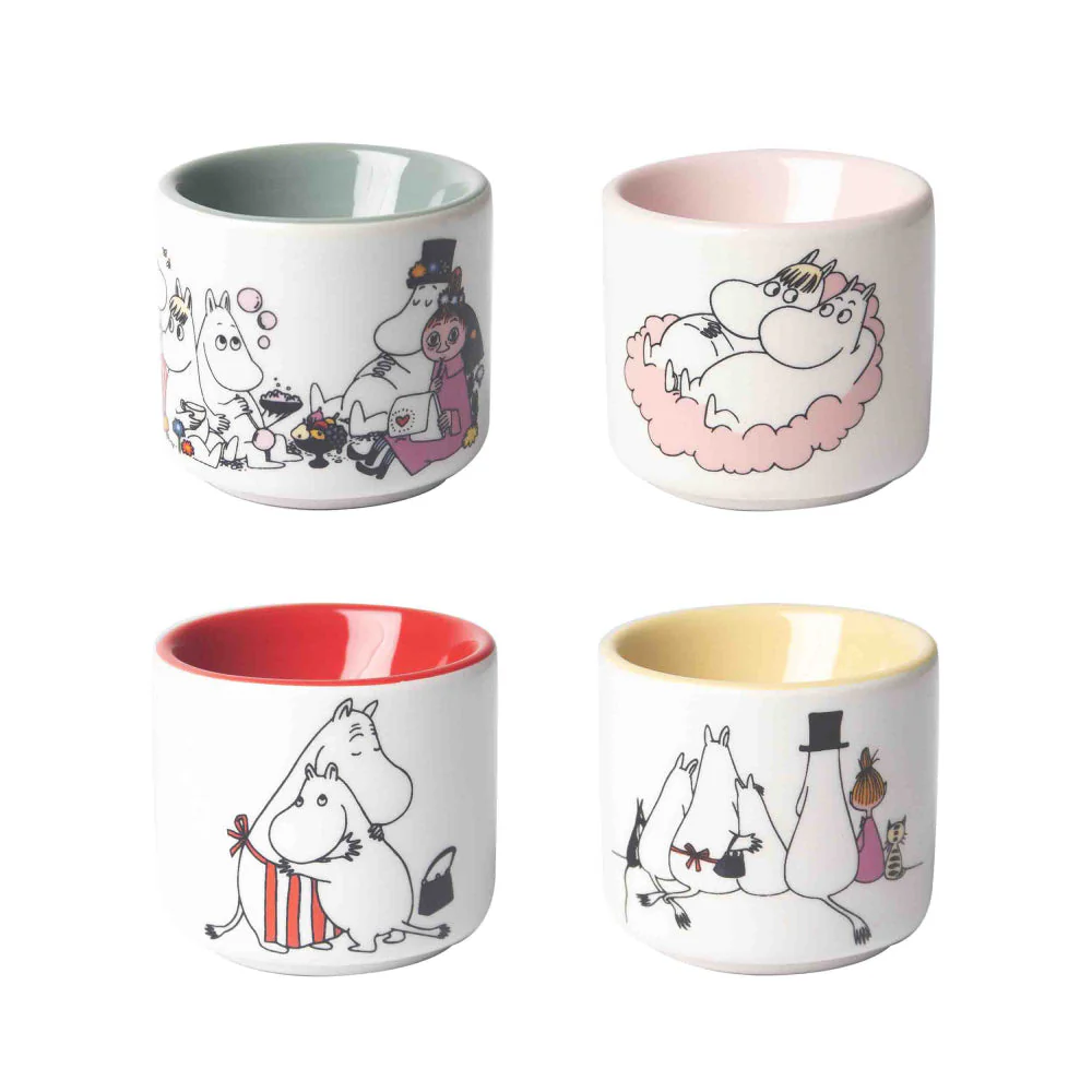 Moomin Love Egg Cups 4-set - Image 2