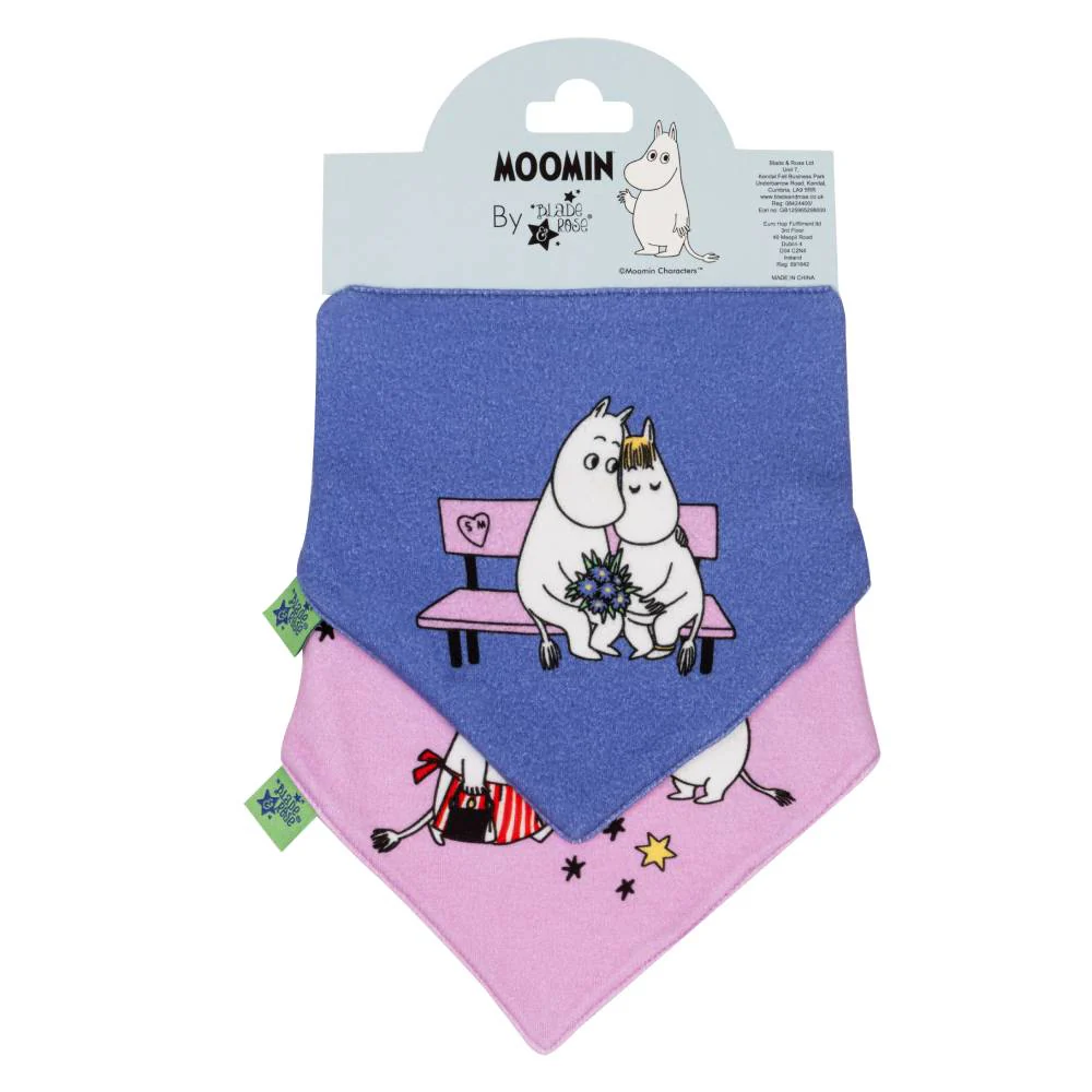 Moomin Love Forever Bib 2-pack - Image 2