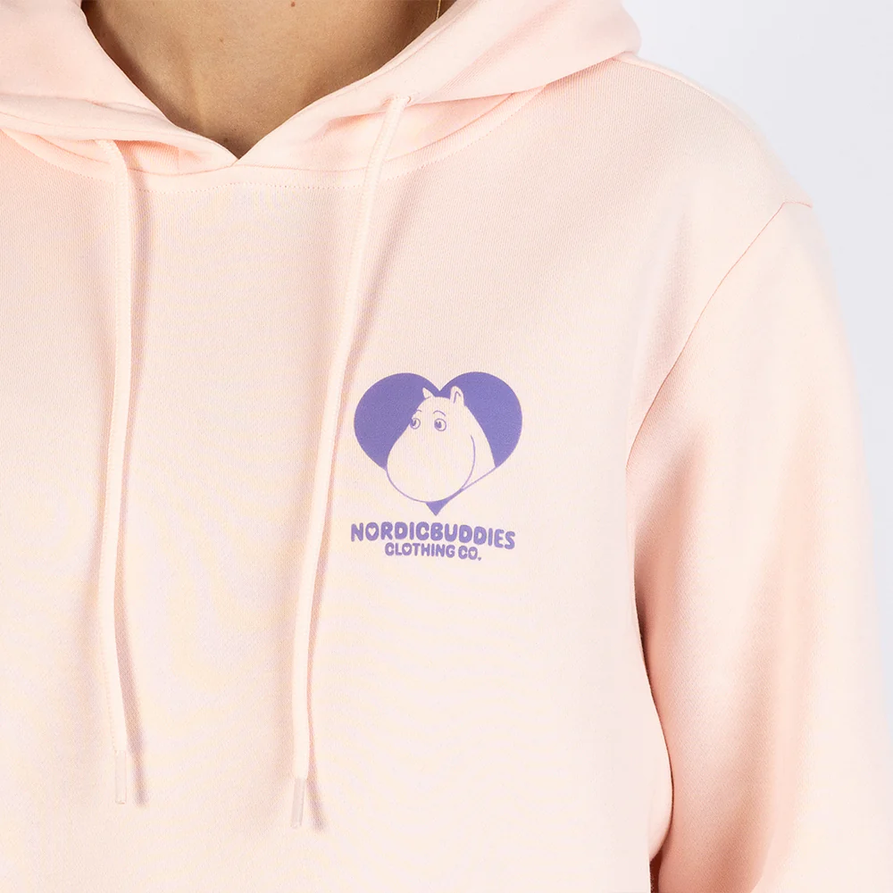 Moomins Love Hoodie Pink - Image 5