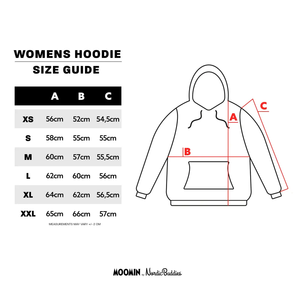 Moomins Love Hoodie Pink - Image 7