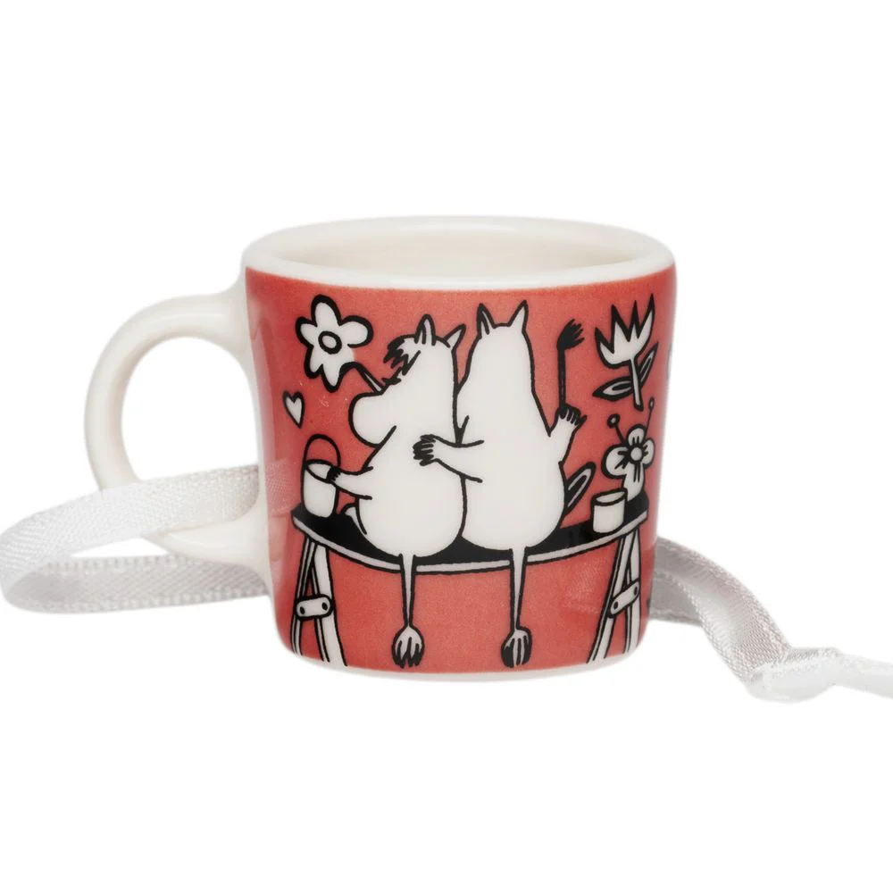Moomin Love Mini Mug Red - Image 2
