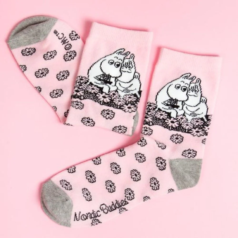 Moomin Love Socks 36-42 Pink